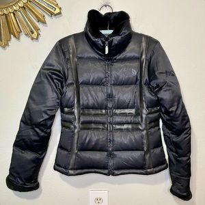 The North Face Black Puffer Jacket Vintage